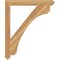 Ekena Millwork Legacy Arts & Crafts Rough Sawn Bracket, Western Red Cedar, 4"W x 40"D x 48"H BKT04X40X48LEC03RWR - alternate 2